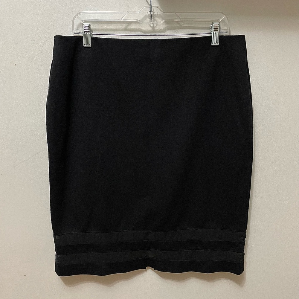 Cleo Black Classic Officewear Pencil Skirt Size 12